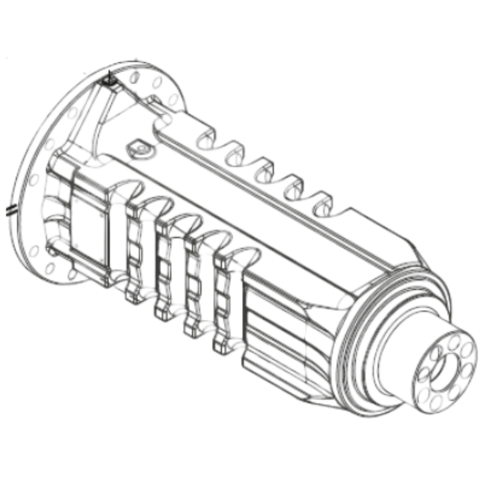 Cil Bevel Side Beam Housing 140156