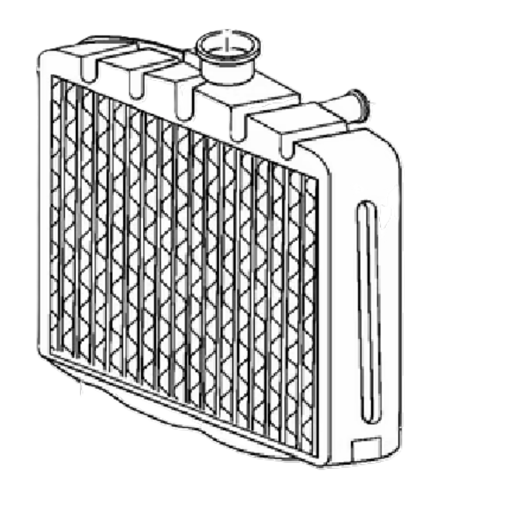 Efficient Cooling: V207010/90010 Radiator at SafeSparesOnline (New Part No. 51577467)
