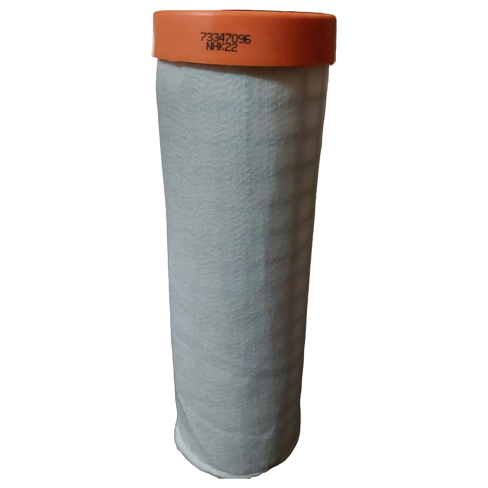 73347096 Air Filter side Comparing old and new 73347096 Engine Inner Air Filters