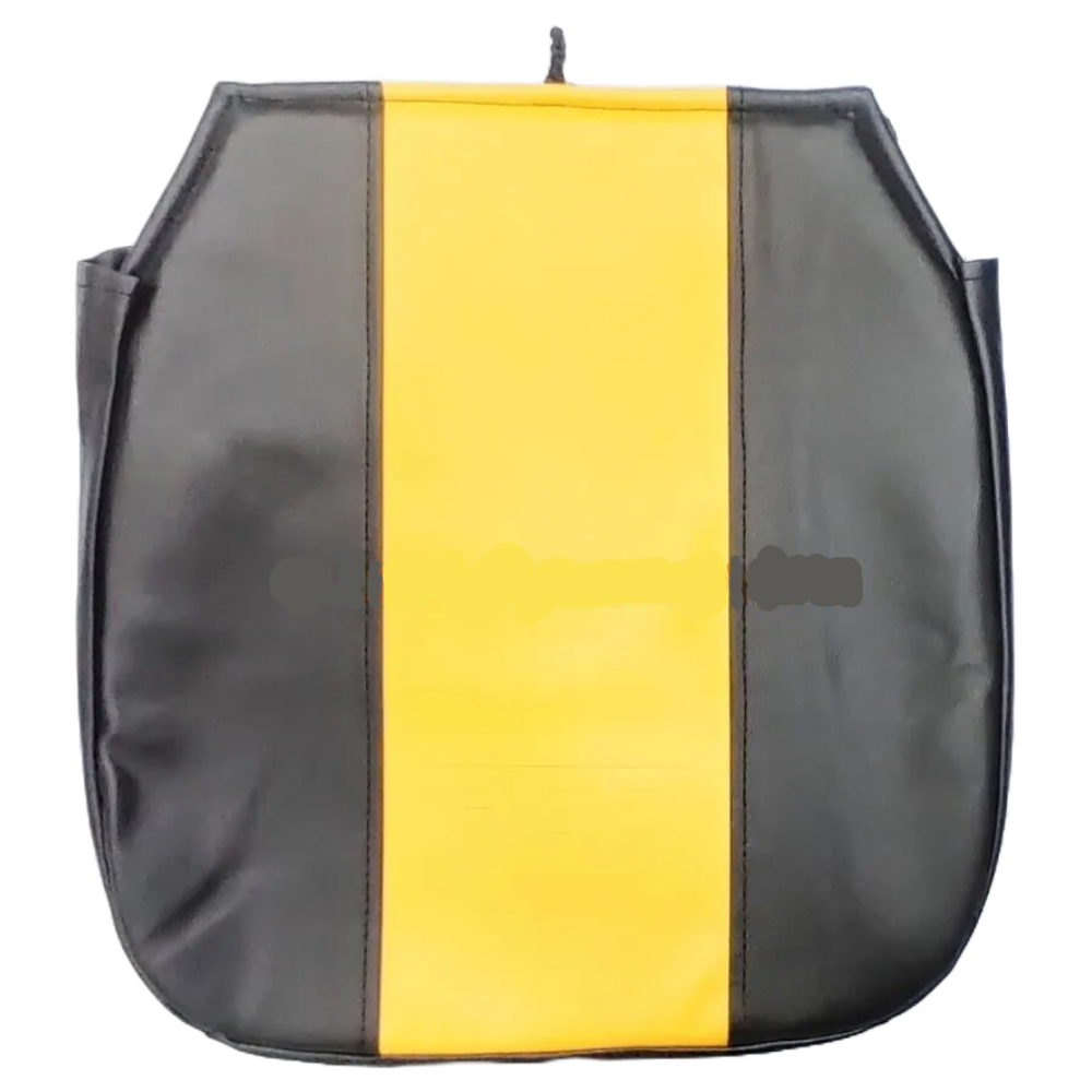 JCB Genuine JCB/SC/B Black-Yellow Seat Cover With Cushion