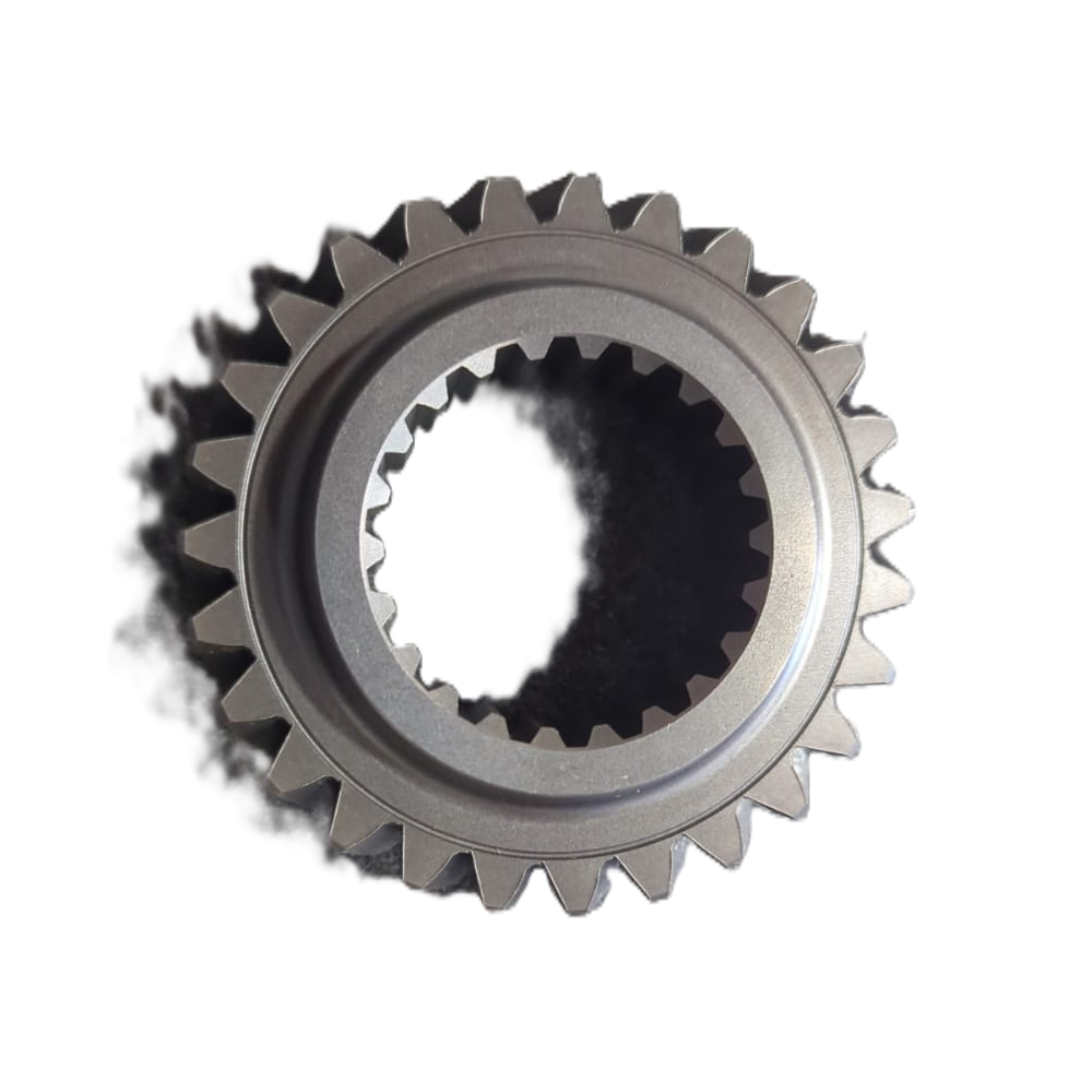 CNH 5169606 Transmission Driving Gear angled view – 27 teeth driving gear with 22 splines for New Holland and Case IH tractors.