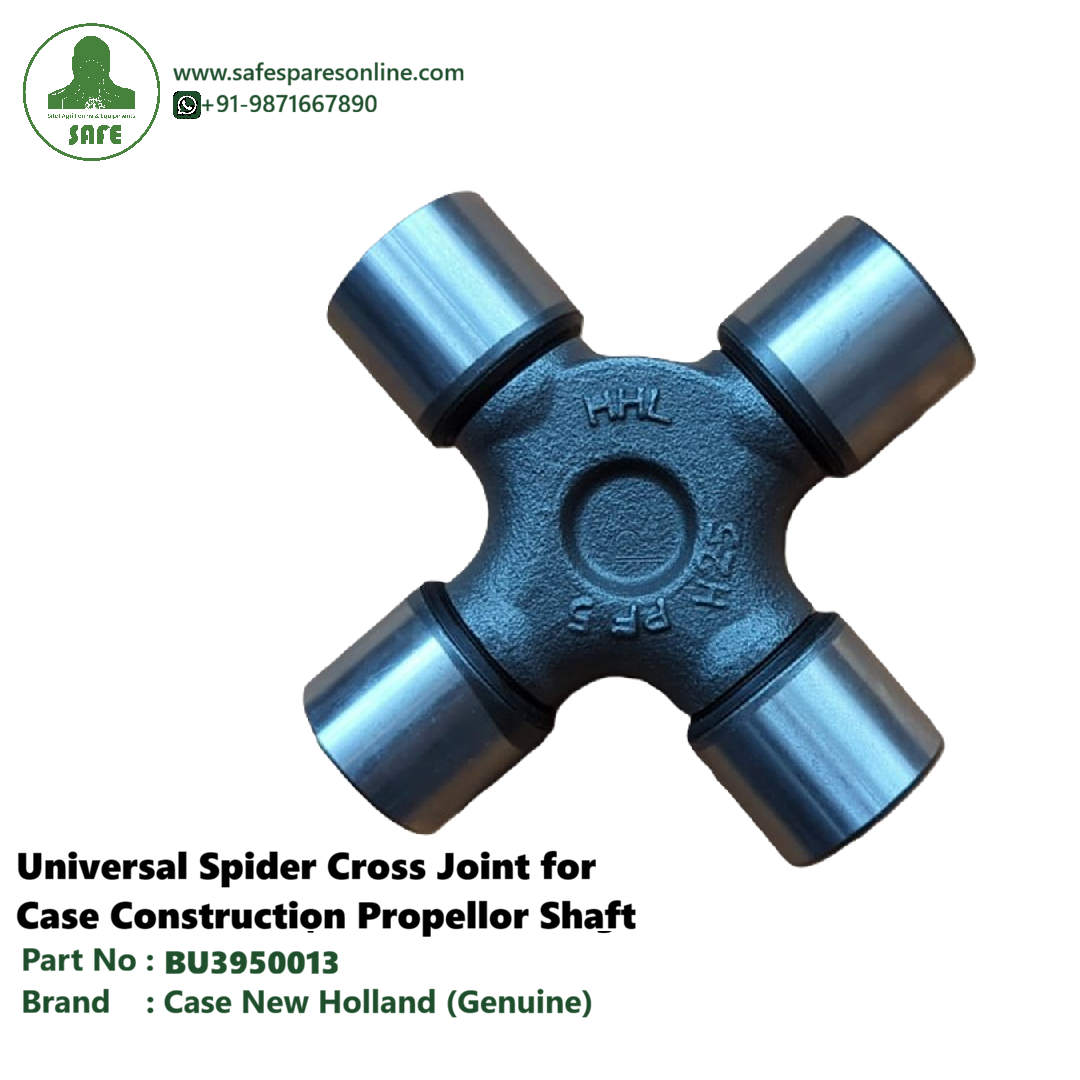 Case Construction Genuine BU3950013 Universal Cross Joint Spider – For Backhoe Loader Propeller Shafts