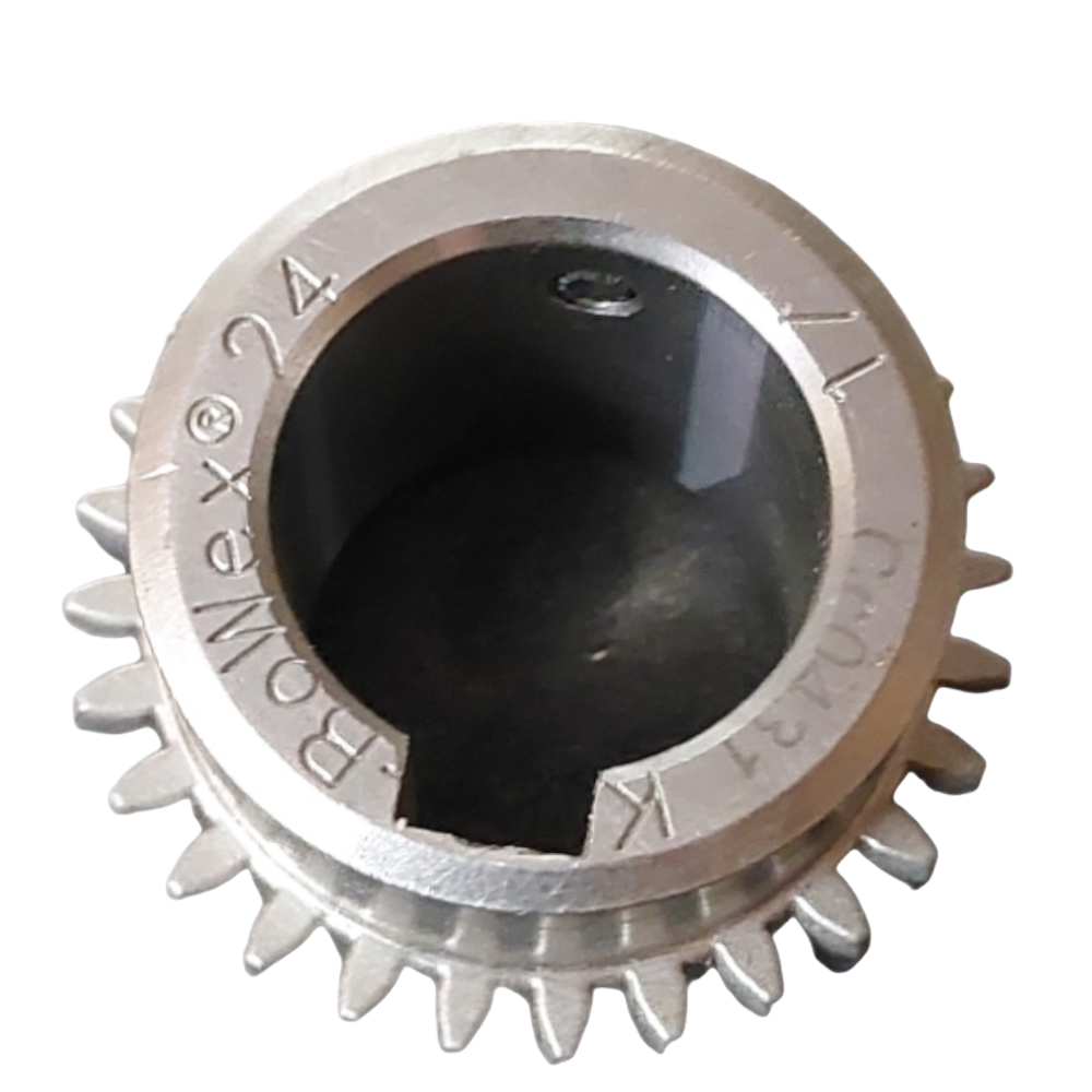 A side-by-side comparison of the Bowex Vibration Coupling M24 and a traditional rigid coupling.