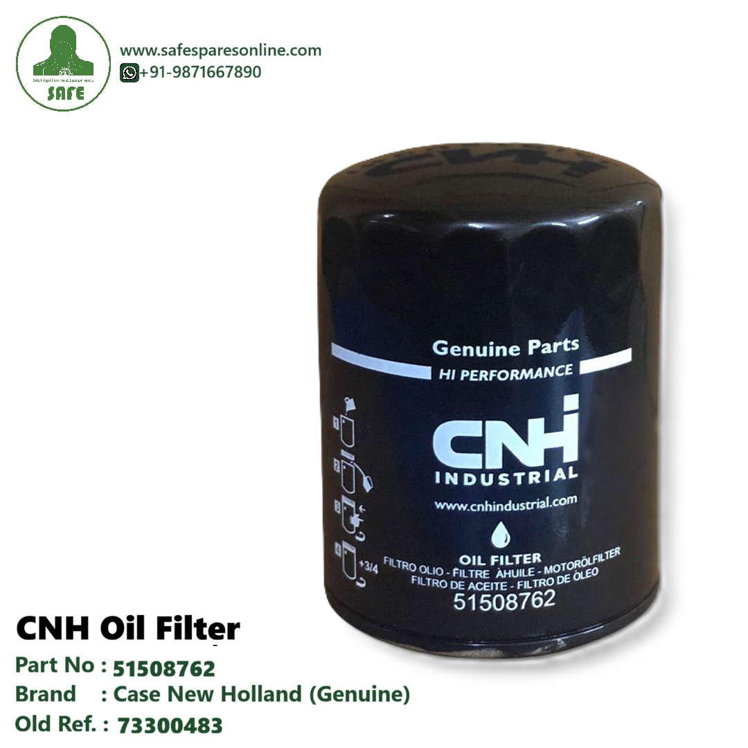 Premium Engine Oil Filters - Shop Genuine CASE Filter 51508762c | 73300483 | High-Quality Genuine Replacement Part at SafeSparesOnline.com