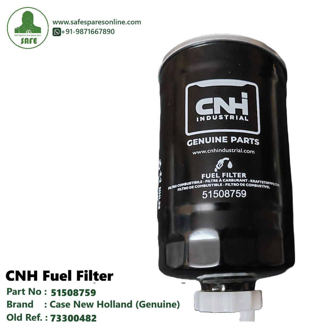 Case Construction Genuine 51508759 Fuel Filter Element  | SafeSparesOnline | Old Part No. 73300482