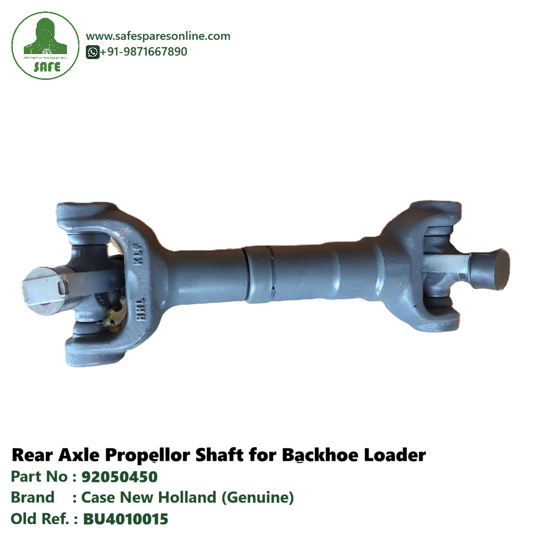 Case Construction Genuine 92050450 Propeller Shaft Assembly – For Backhoe Loader with Carraro Rear Axle