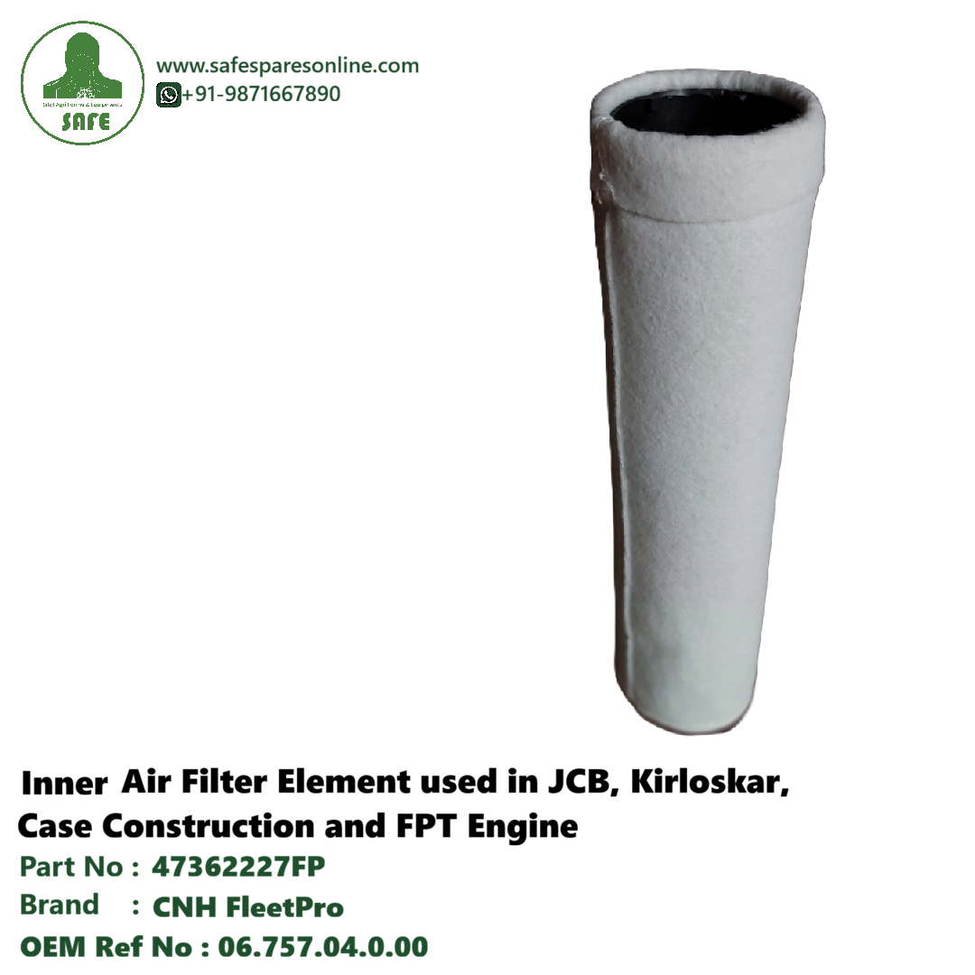 CNH FleetPro Genuine 47362227FP Safety Air Filter – Secondary Filter (Replaces Kirloskar 06.757.04.0.00)