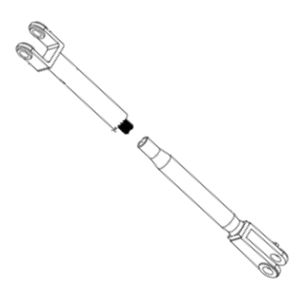 CNH Lift Rod Assembly - LH 84233055 for New Holland Tractors