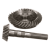 Right Side View of Case Bevel Gear Set