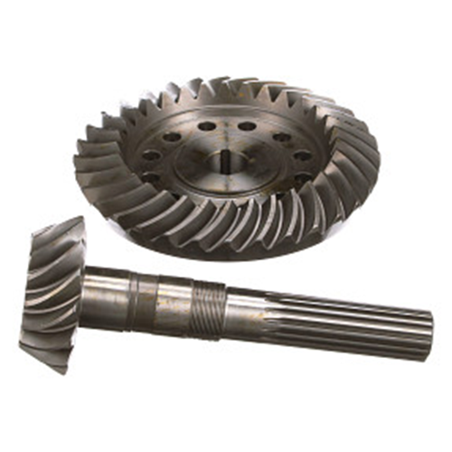 Right Side View of Case Bevel Gear Set