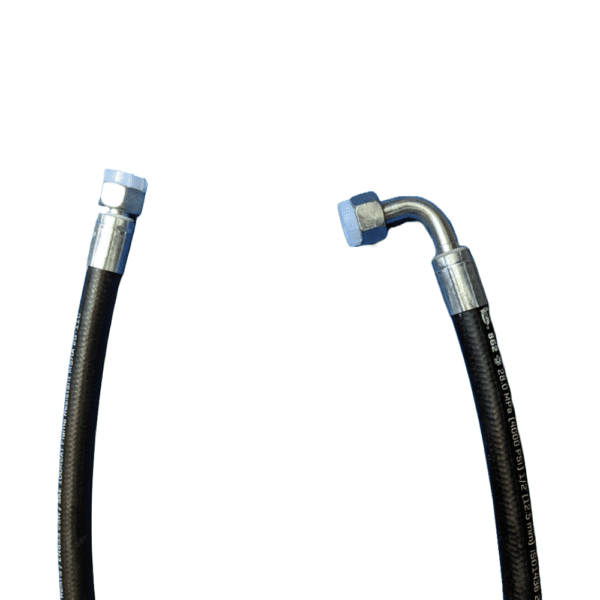 JCB Hydraulic Hose Installation on JCB 3DX Backhoe Loader