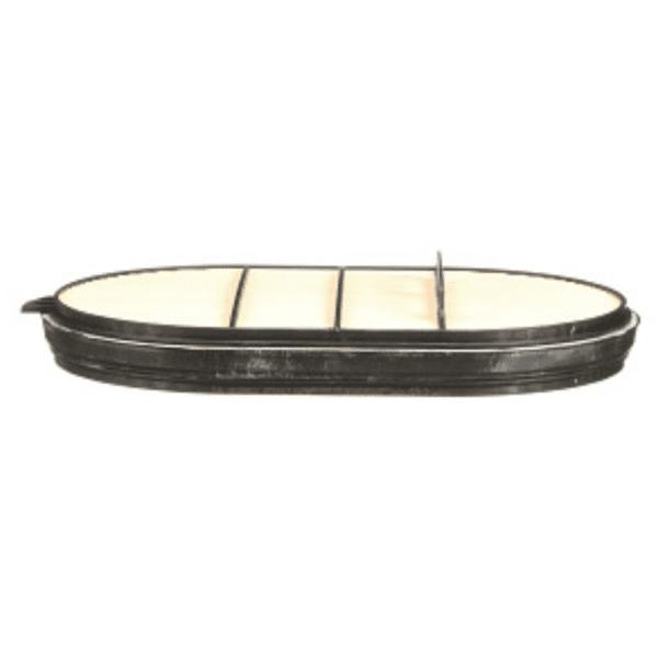 Back View of CNH 87356547 JCB 334/R1769 Air Filter